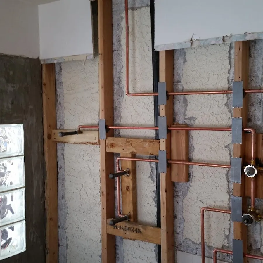 Copper pipe installation for Repiping in Brookshire